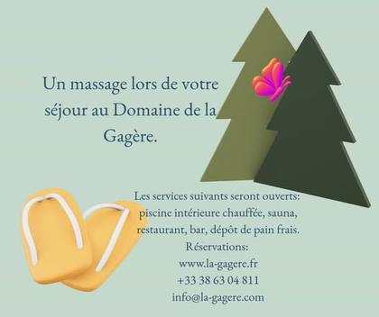 À partir du jeudi 23 avril, venez profiter d'un massage relaxant ! Vanaf donderdag 23 april kan je genieten va