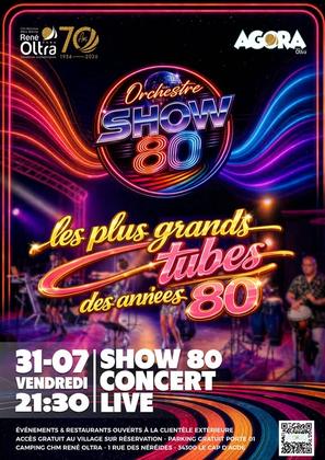RETOUR DANS LES ANNÉES 80 🪩 Ce vendredi 31 juillet à 21h30, sortez les paillettes et préparez-vous à danser av