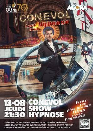 PRÊT À DEVENIR LES HÉROS DU SHOW ? 🎬 Le jeudi 13 août à 21h30, installez-vous confortablement : Conevol vous e