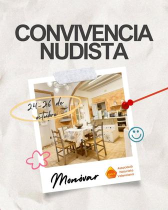 Val: Marxem a Monòver. ANVA organitza per a socis i sòcies una jornada de convivència nudista a tres cases rur