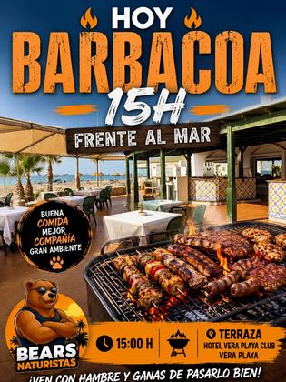 Hoy!!!!! Bbq 15€ Terraza Hotel vera club