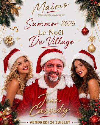 🎄 Noël au Village, c’est ce vendredi 24 juillet ! Bonnets rouges, soleil, musique et soirées … 🎅☀️🔥 📍 Village 