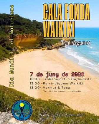 🌞 7 de juny · Dia Internacional del Naturisme 🌞 Aquest any el Club Català de Naturisme organitza dues trobades