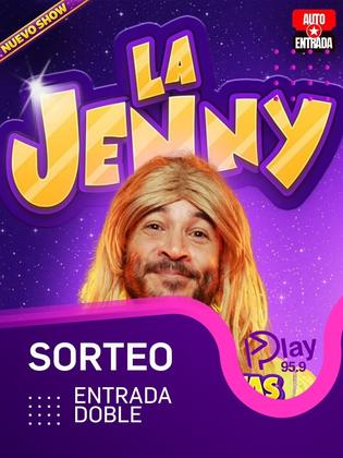 🍿 #SORTEO Te regalamos 1 entrada doble para ver #LaJenny el SÁBADO 11/7 a las 21:30hs en el Teatro Luxor ❤️ Da