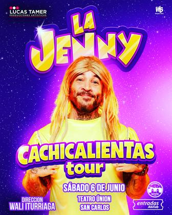 🔥 ¡LA JENNY llega a San Carlos! 🔥 Prepárate para una noche de risas sin filtro con el increíble show “Cachical