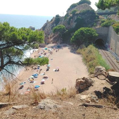 #playanudista #costabrava #beach