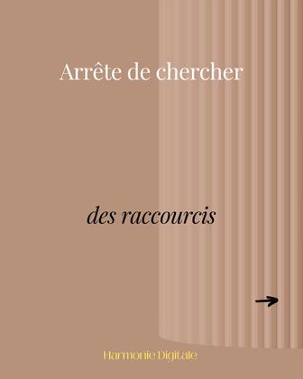 On rêve toutes d’un déclic. D’une méthode miracle. D’un raccourci. Mais la réalité est beaucoup plus simple. 👉