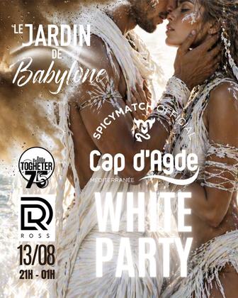 WHITE PARTY by @spicymatch.app 🤍 Sortez votre plus belle tenue blanche, laissez-vous porter par la musique et 