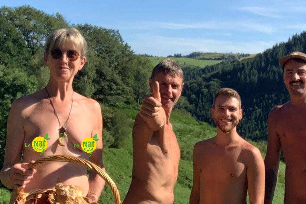Photograph from L'Été Nu Breton, run by the association Naturistes en Herbe.